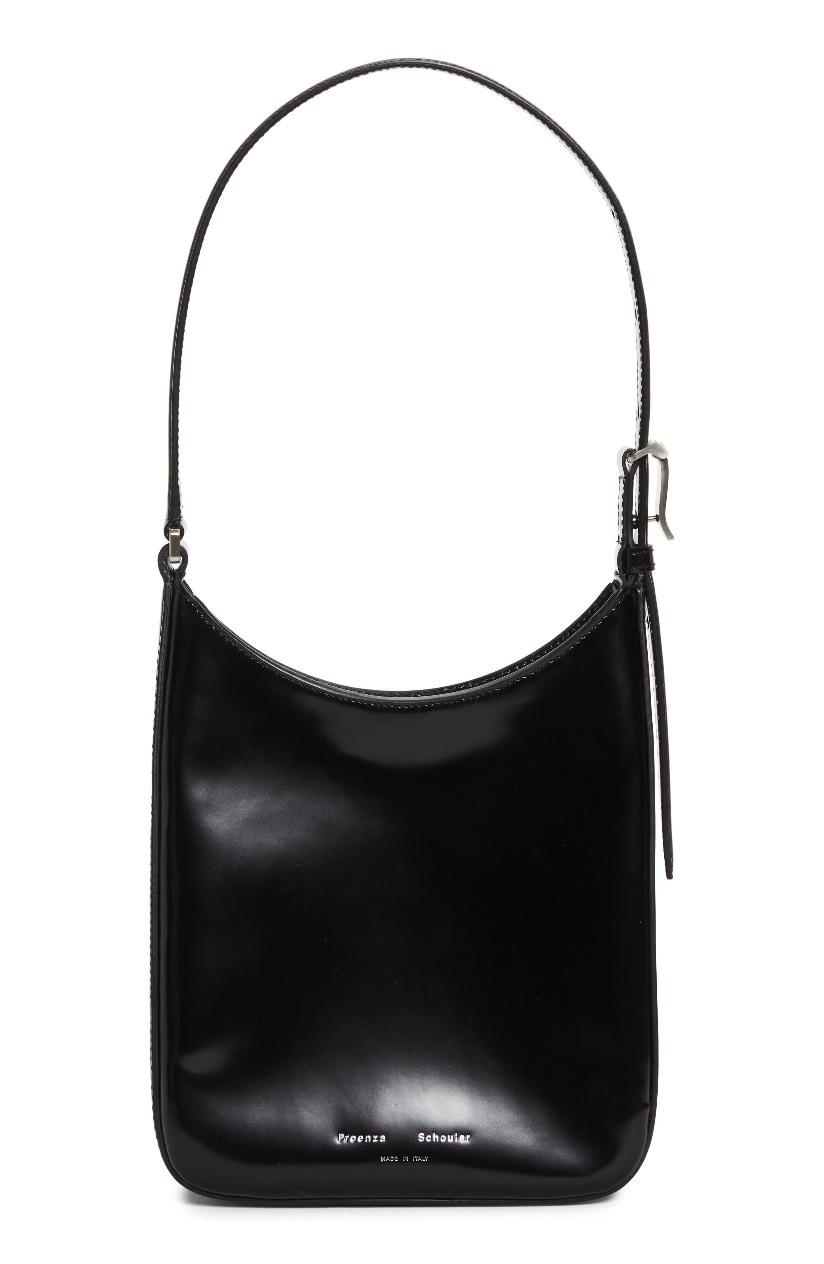 Proenza Schouler Slope Leather Shoulder Bag, Main, color, 