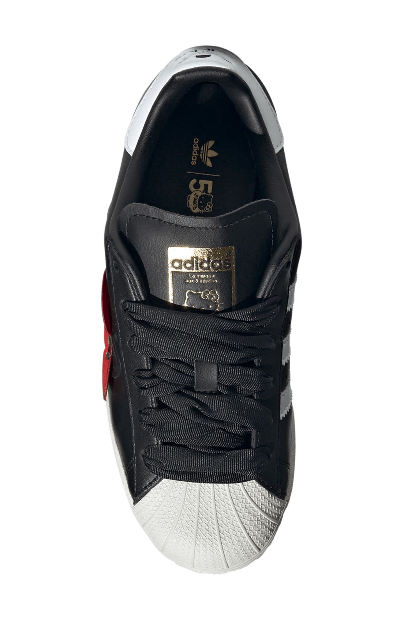 adidas x Hello Kitty<sup>®</sup> Kids' Superstar Sneaker, Alternate, color, 