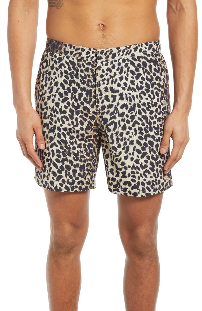 AllSaints Reserve Swim Shorts, Main, color, 