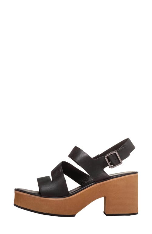 Antelope Ina Platform Slingback Sandal In Black
