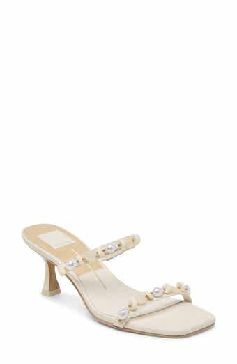 Dolce Vita Grason Bead & Faux Pearl Sandal