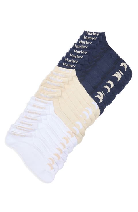 10-Pack Half Terry Low Cut Socks