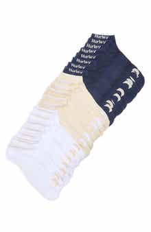 Hurley 10-Pack Half Terry Low Cut Socks