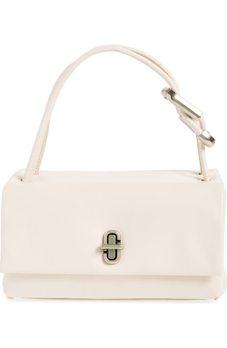 Marc Jacobs The Mini Dual Top Handle Bag, Main, color, Cloud White