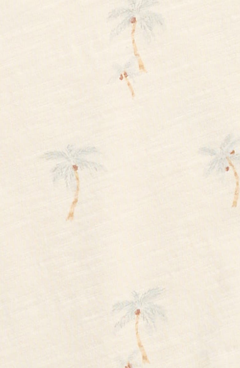 Rylee + Cru Palms Shirt & Bloomers Set, Alternate, color, Natural