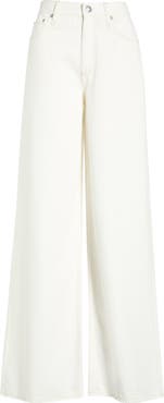 rag & bone Featherweight Sofie High Waist Wide Leg Jeans