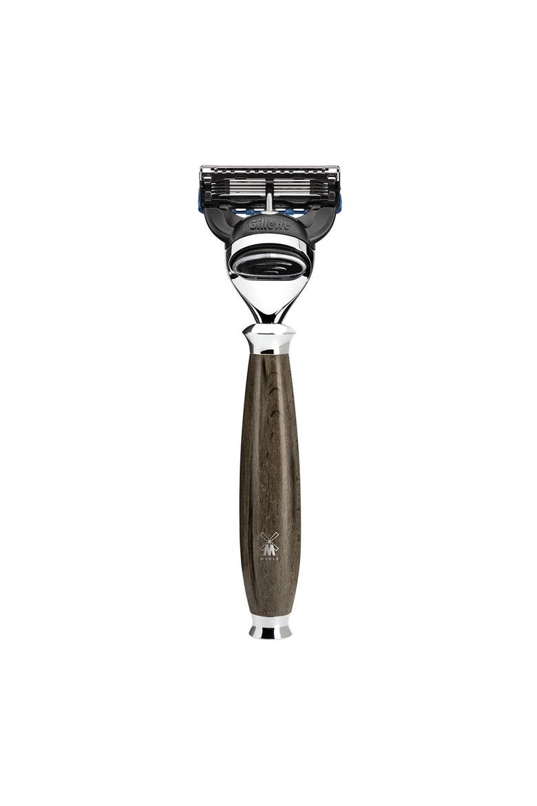 Purist Grained Beech Fusion Razor, Main, color, Grained Beech