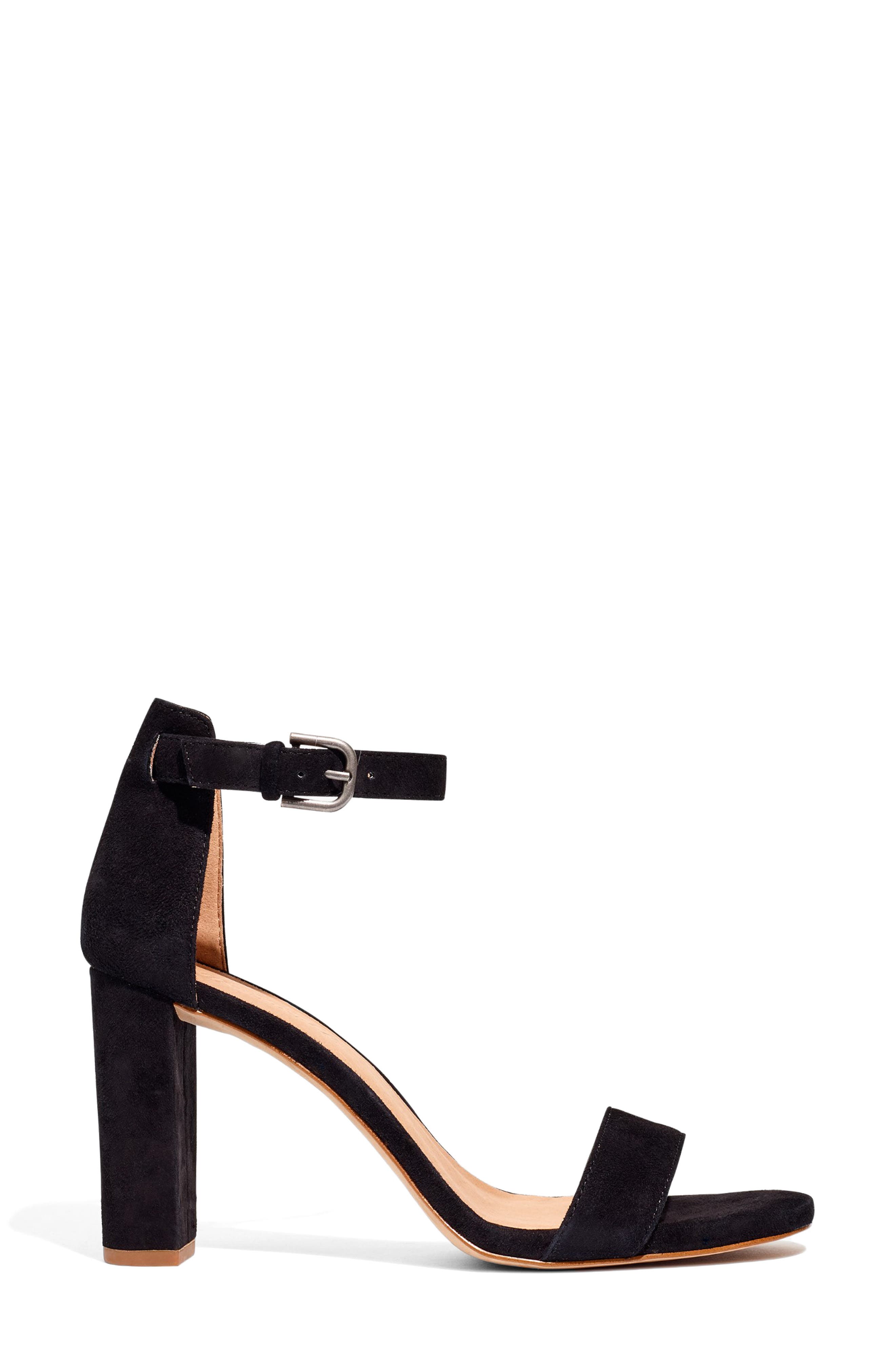 Madewell The Brooke Ankle Strap Sandal, Alternate, color, 