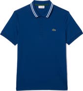 Lacoste Regular Fit Tipped Cotton Polo
