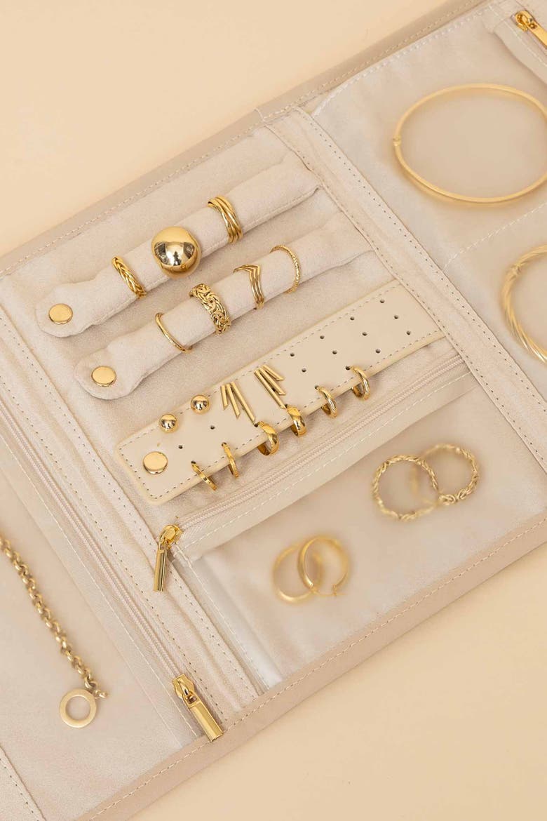 Beige The Ultimate Jewelry Case, Alternate, color, Beige