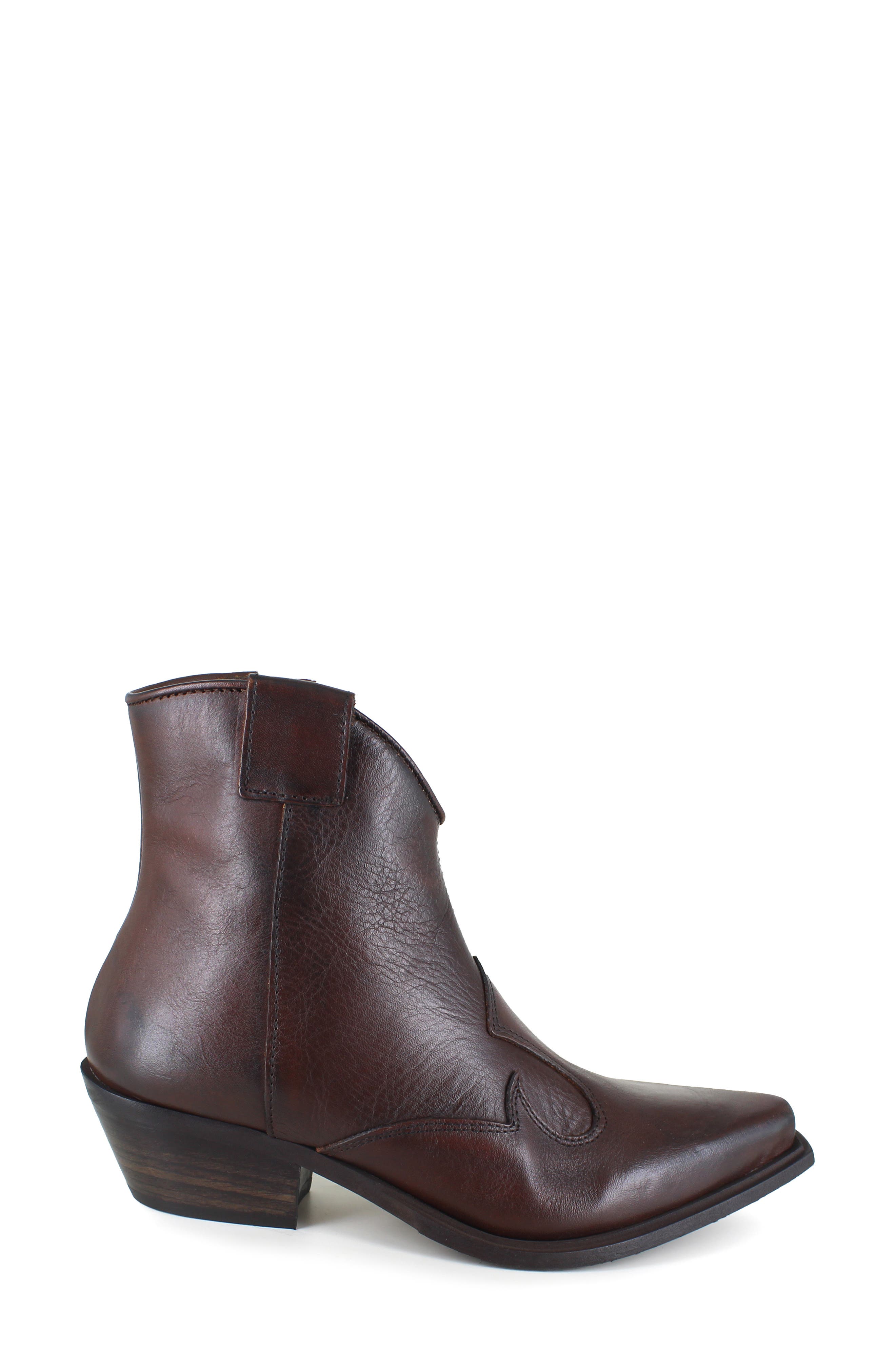 ZIGI Imma Ankle Western Boot, Alternate, color, Tan Leather