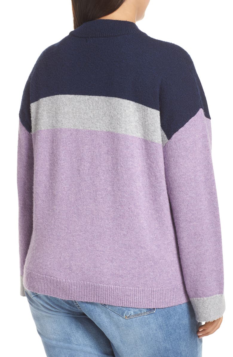 BP. Chevron Stripe Sweater, Alternate, color, 