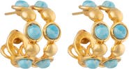 SYLVIA TOLEDANO Mni Creole Double Earrings