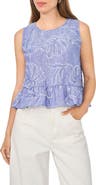 Vince Camuto Embroidered Shell