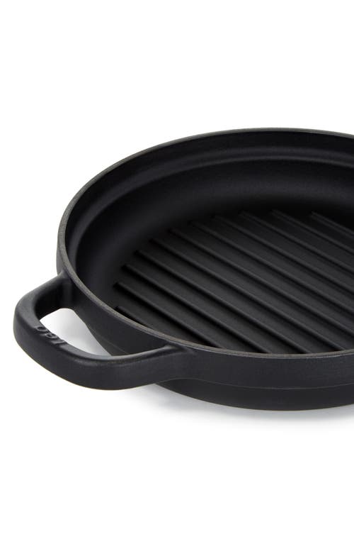 Berghoff Leo Graphite Cast Iron Grill Pan In Black