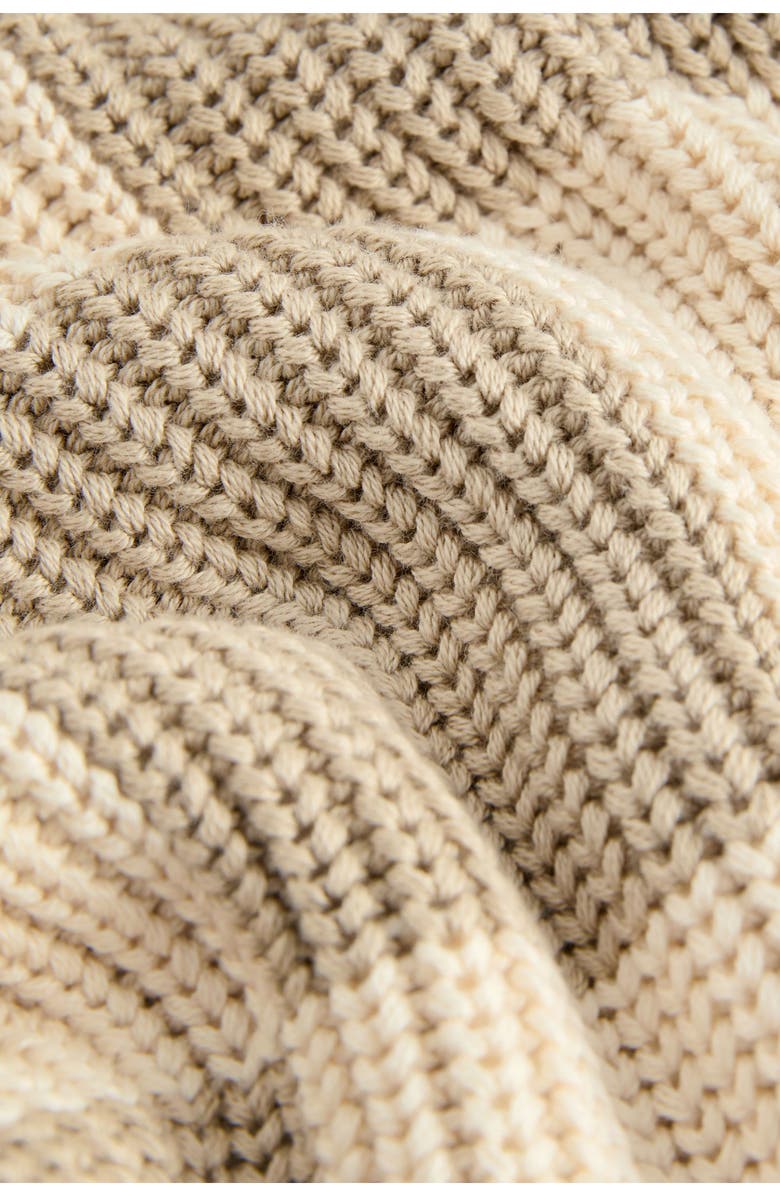 NEXT Kids' Checkerboard Cotton Crewneck Sweater, Alternate, color, Neutral