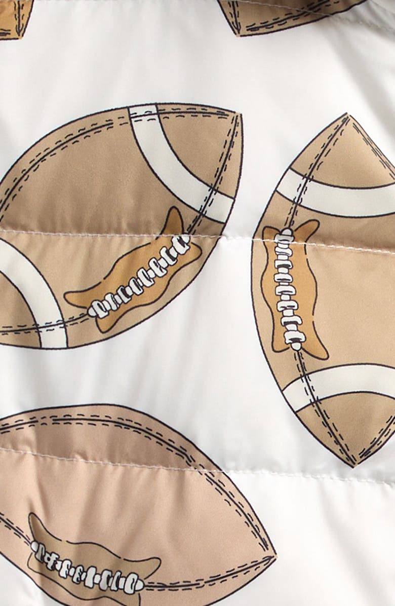 CALONIE Kids' Casey Reversible Down Puffer Vest, Alternate, color, Tan