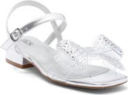 NORDSTROM RACK Kids' Samantha Clear Heel Sandal