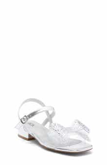 NORDSTROM RACK Kids' Samantha Clear Heel Sandal