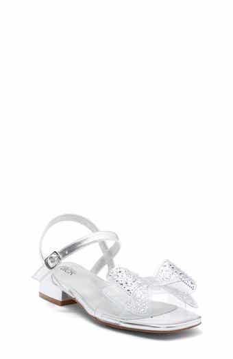 NORDSTROM RACK Kids' Samantha Clear Heel Sandal