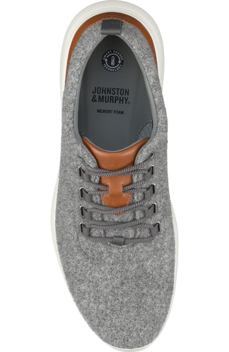 Johnston & Murphy Amherst U-Throat Wool Sneaker, Alternate, color,