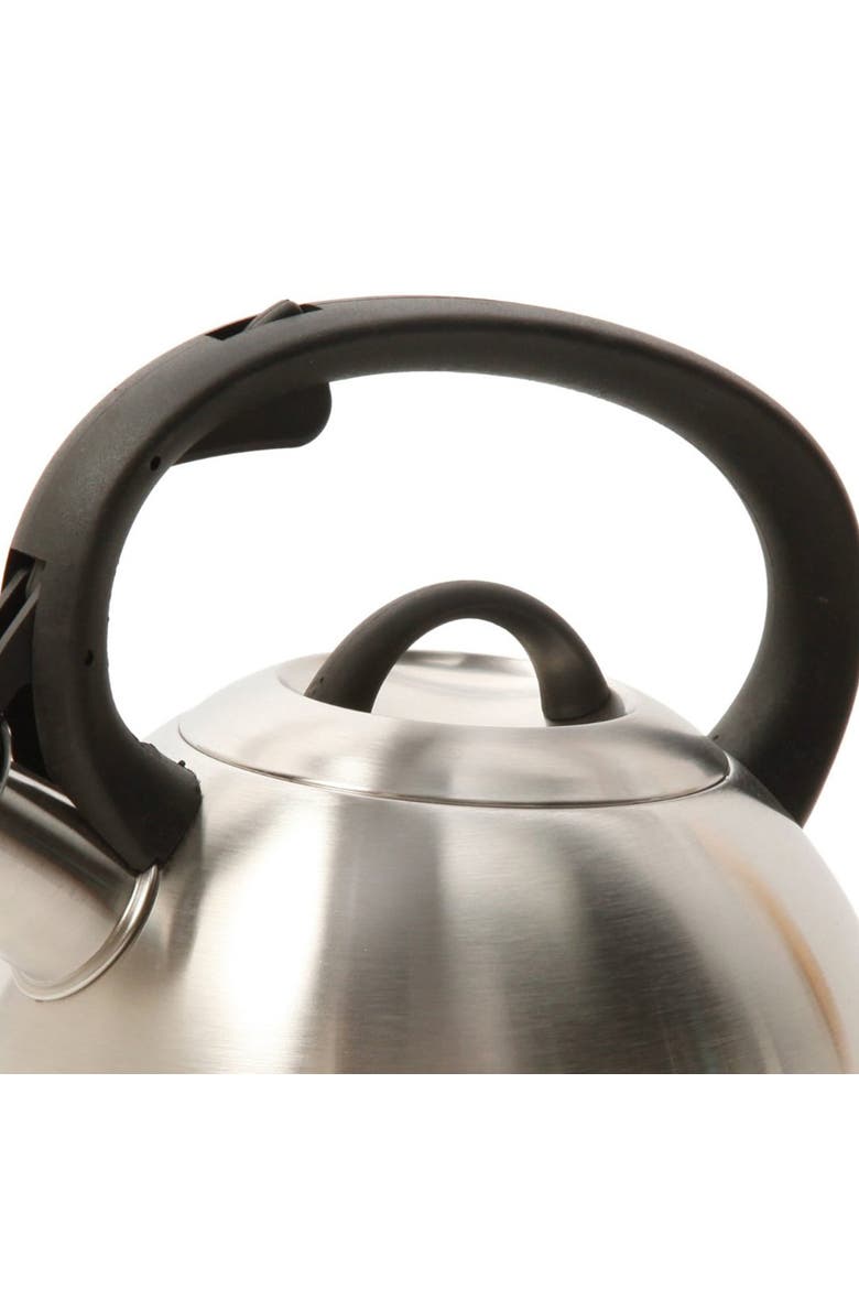 Flintshire 1.75 Qt. Stainless Steel Whistling Tea Kettle, Alternate, color, Metallic Silver