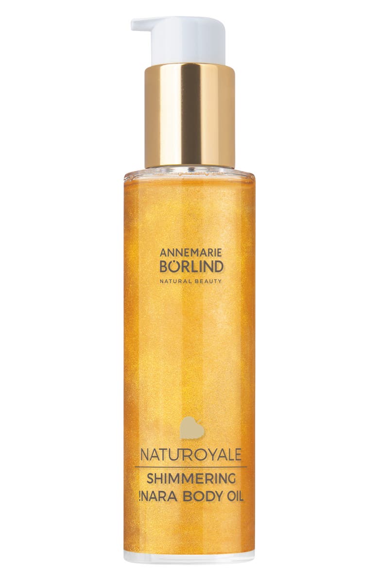 ANNEMARIE BÖRLIND NATUROYALE Shimmering Nara Body Oil, Main, color, 