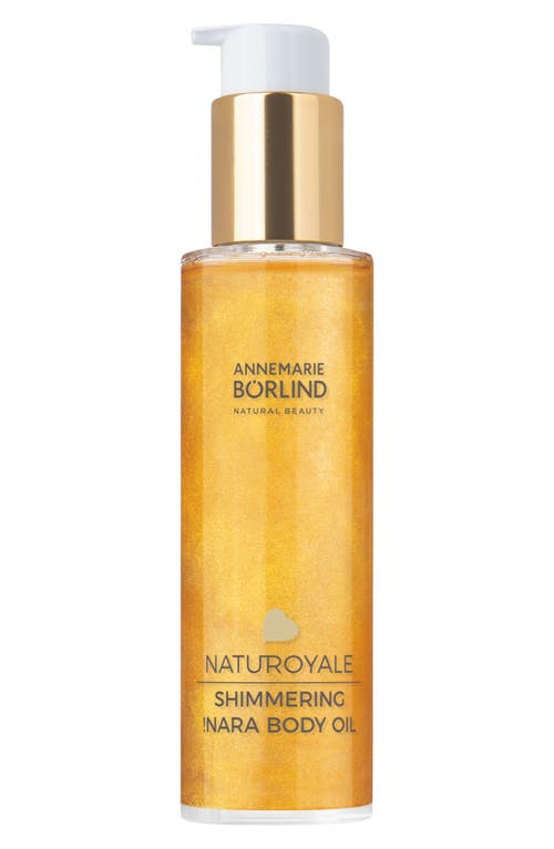 Annemarie Borlind Annemarie Börlind Naturoyale Shimmering Nara Body Oil In Transparent