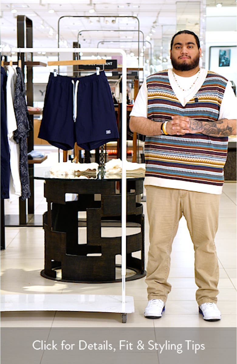 5.5-Inch Water Repellent Swim Trunks, sales video thumbnail