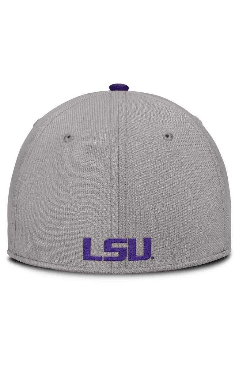 Nike Men's Nike Gray LSU Tigers Rise Prep Performance Flex Hat, Alternate, color, Gray
