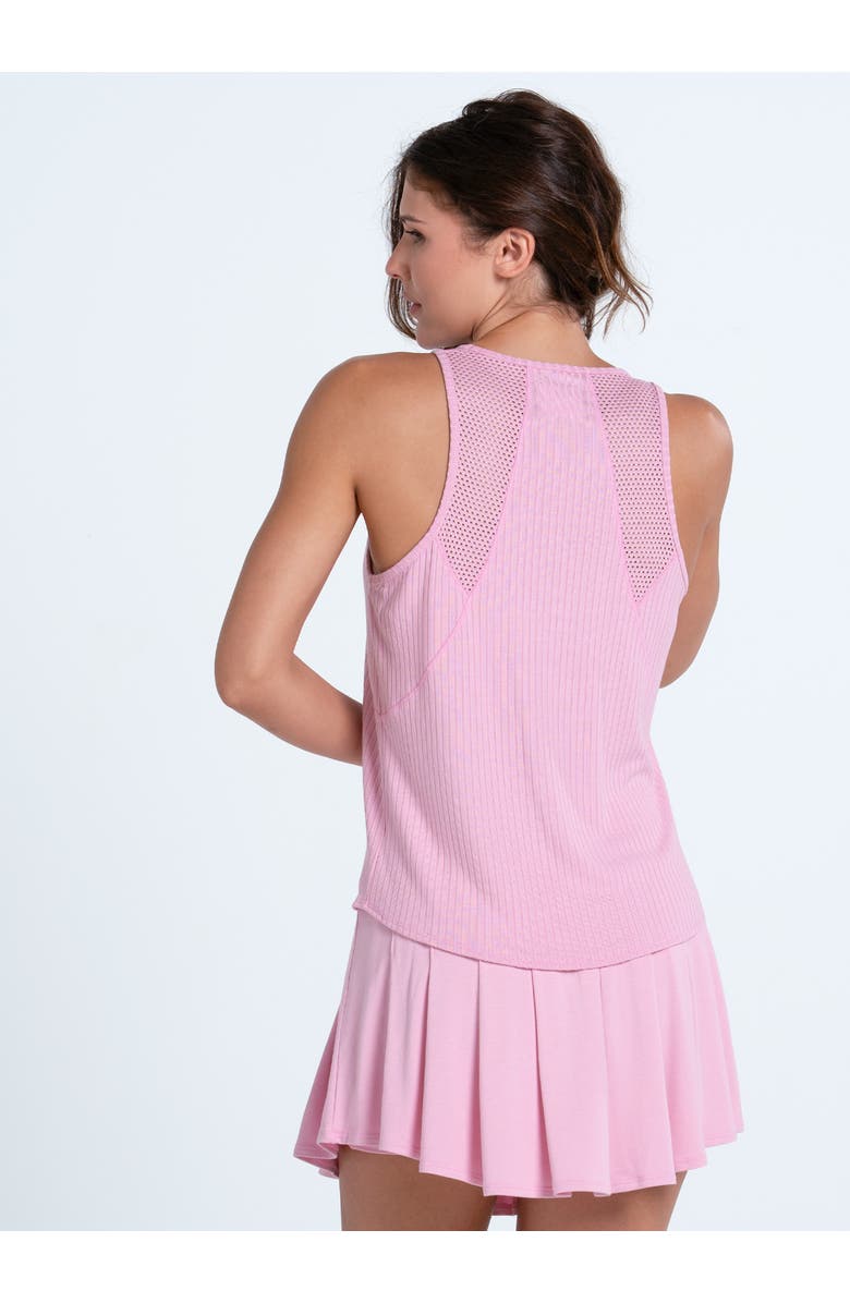 Lucky in Love Rib Breezy Pink Tank, Alternate, color, 