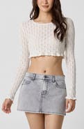 Florence by Mills Honeycomb Lace Knit Sweater