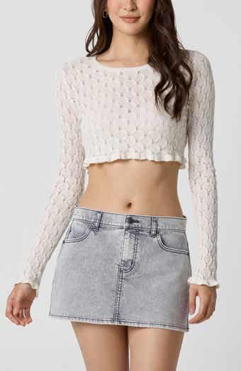 Florence by Mills Honeycomb Lace Knit Sweater