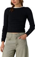 Free People Mila Ribbed Pullover Sweater