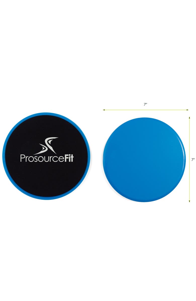 ProsourceFit Core Sliders, Alternate, color, Blue