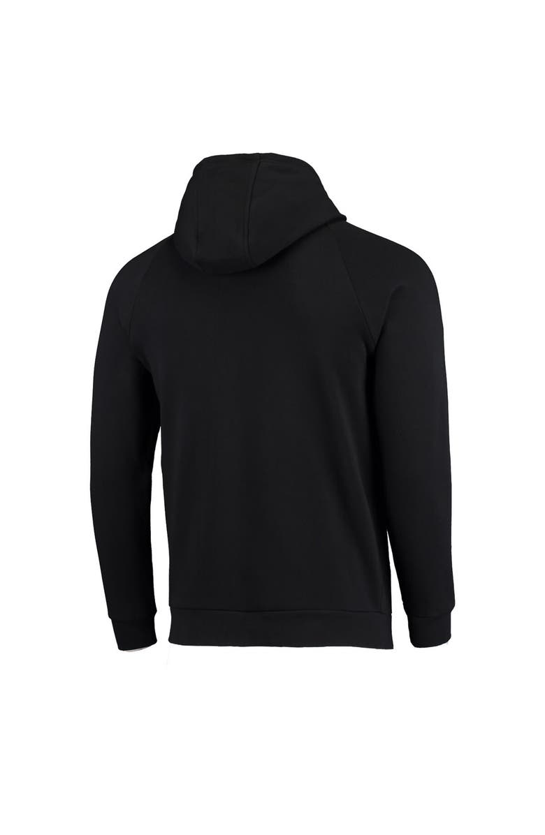 Under Armour Men's Under Armour Black Charleston RiverDogs All Day Raglan Fleece Pullover Hoodie, Alternate, color,