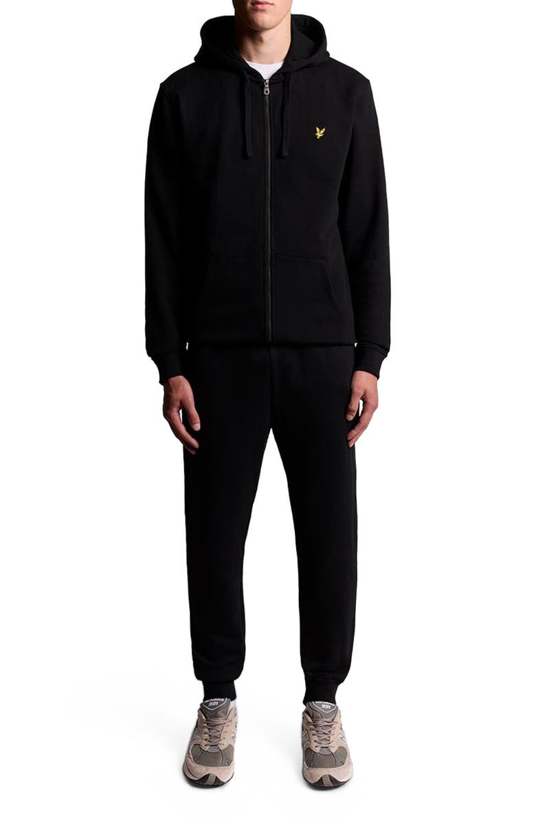 Lyle & Scott Skinny Sweatpants, Alternate, color, Jet Black