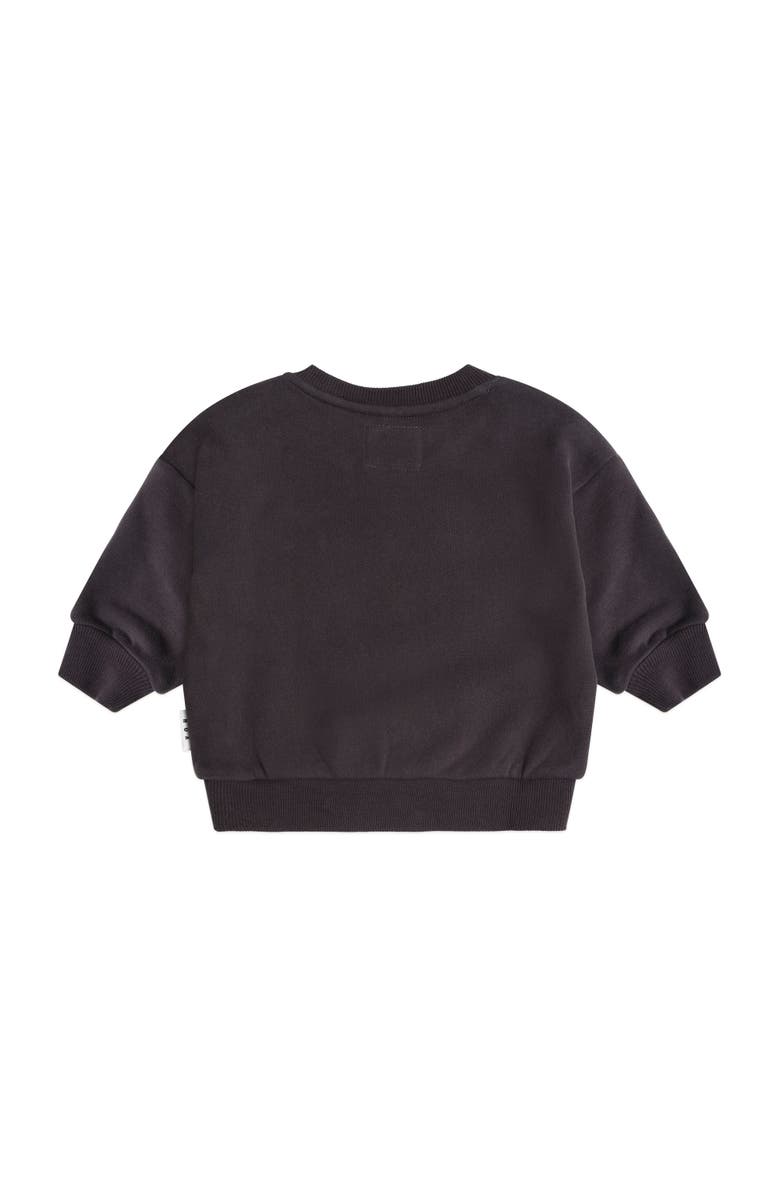 Huxbaby Furry Huxbear Sweatshirt Boys, Alternate, color, Soft Black