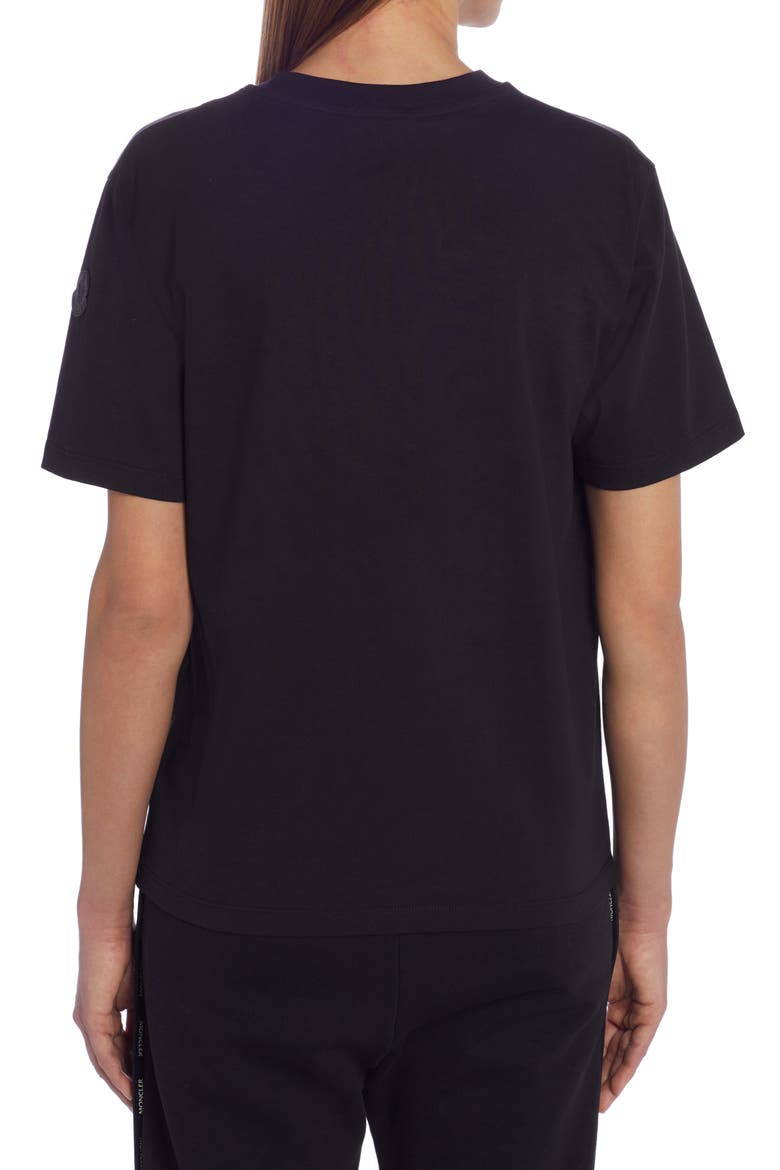 Oversize Logo Graphic Tee, Alternate, color, BLACK