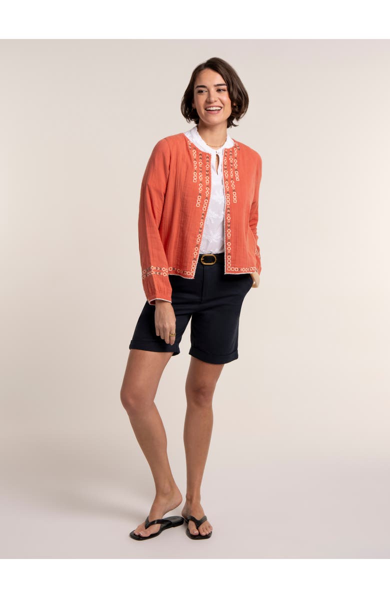 Brakeburn Leia Jacket, Alternate, color, Coral