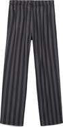 MANGO Stripe Cotton Pajama Pants