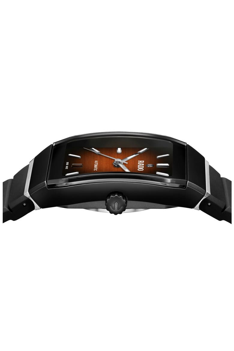 Anatom Automatic Bracelet Watch, 32.5mm, Alternate, color, BLACK/ ORANGE