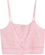 Florence by Mills Front Button Crop Tank