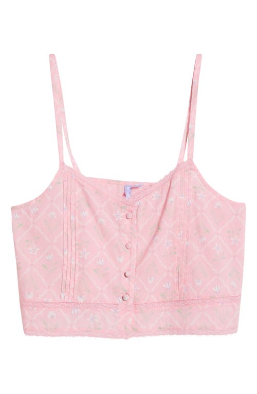 Shop Florence By Mills Front Button Crop Tank
