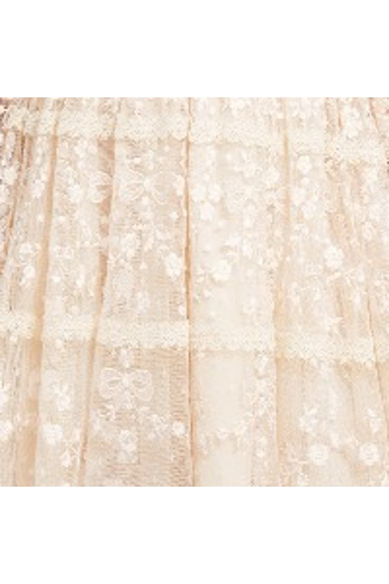 Celestia Ribbon Kids Dress, Alternate, color, Champagne
