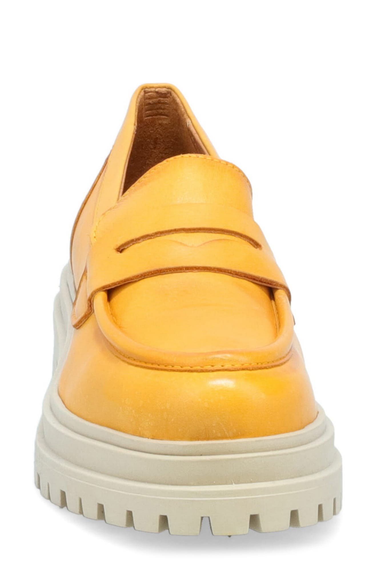 Legend Platform Loafer, Alternate, color, OCHRE ANTIQUE BURNIS