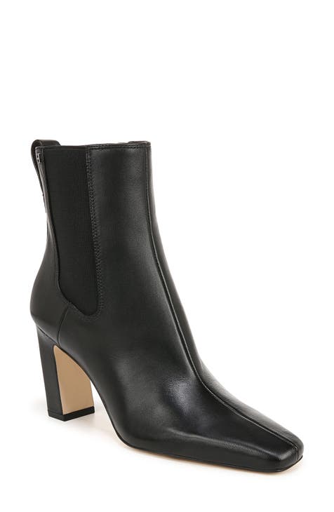 Pointed square toe boots online