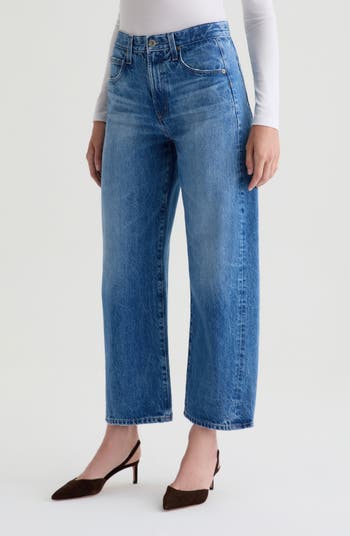 Hattie High Waist Barrel Leg Jeans