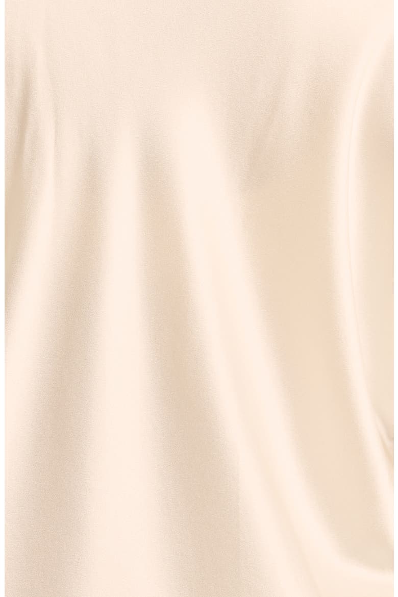Fitted Silk Button-Up Blouse, Alternate, color, CHIFFON