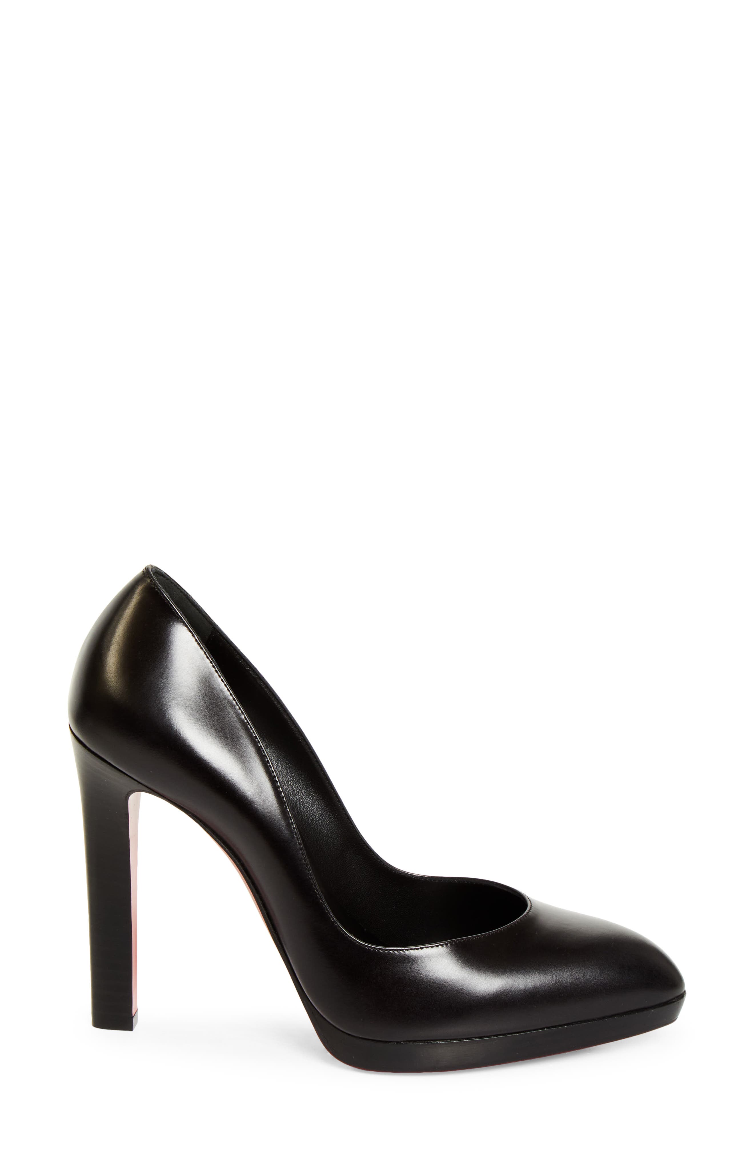 Christian Louboutin Fannylove Alta Pump, Alternate, color, Black